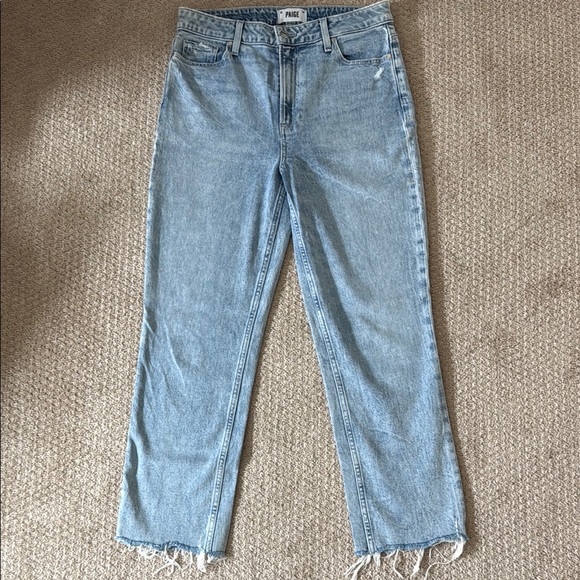 PAIGE Denim - PAIGE Blue Straight Leg Denim